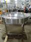 Mesa giratria alimentadora em inox para frascos potes Levapack 1200 mm