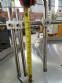 Mesa giratria alimentadora em inox para frascos potes Levapack 1200 mm