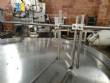 Mesa giratria alimentadora em inox para frascos potes Levapack 1200 mm