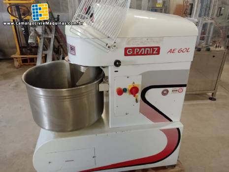 Amassadeira amasseira masseira espiral 60 litros G. Paniz Amassadeira amasseira masseira espiral 60 litros G. Paniz