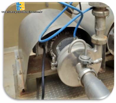 Bomba centrífuga sanitária em aço inox Triclover 15 m³ / h Bomba centrífuga sanitária em aço inox Triclover 15 m³ / h