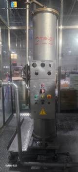 Carbonatador para bebidas com gás refrigerante água cervejas kombuchas Mesal 5.000 litros por hora Carbonatador para bebidas com gás refrigerante água cervejas kombuchas Mesal 5.000 litros por hora