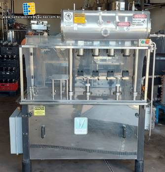 Envasadora para latas bebidas gaseificadas refrigerantes Vinox Zegla Envasadora para latas bebidas gaseificadas refrigerantes Vinox Zegla