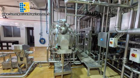 Linha para processamento geléias molhos coberturas caldas 450 toneladas Linha para processamento geléias molhos coberturas caldas 450 toneladas